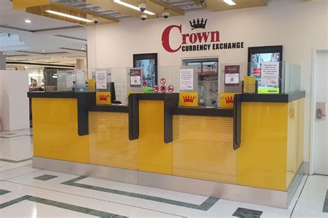 CROWN CURRENCY EXCHANGE in Pacific Fair Shopping .